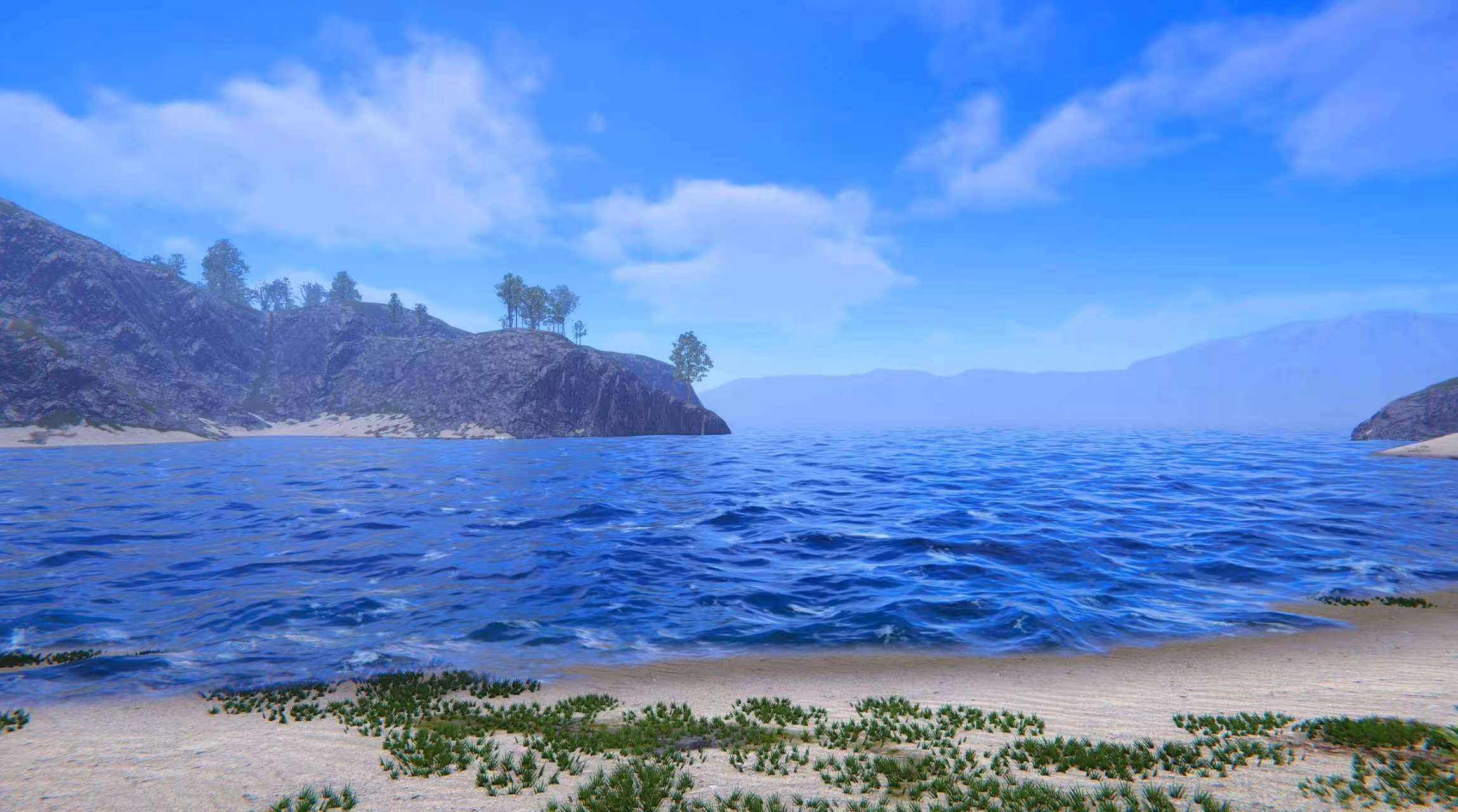 龙岛异兽开放世界荒岛探索场景截图